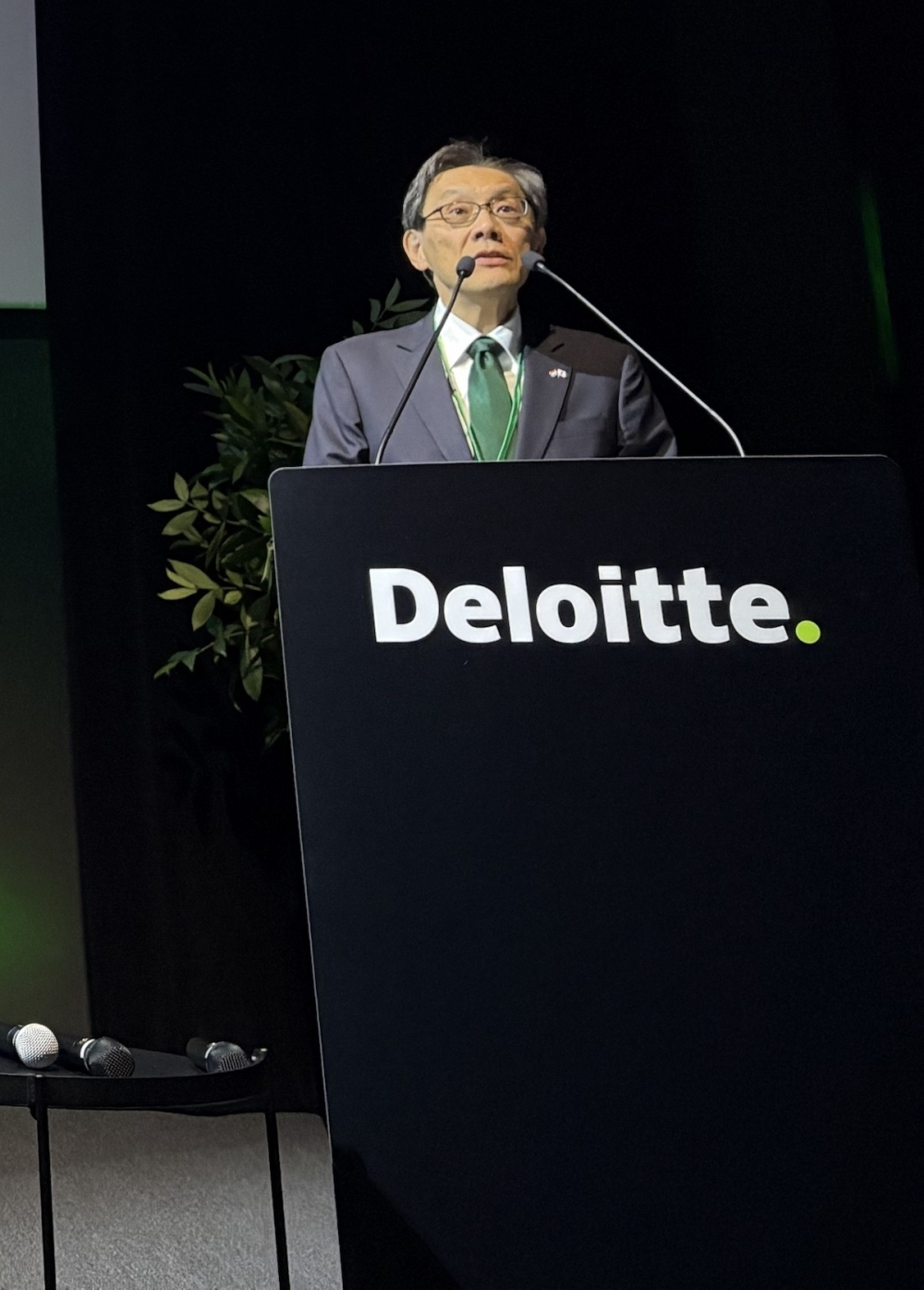 Discours de l'ambassadeur Nomura lors de l'événement organisé par Deloitte Luxembourg